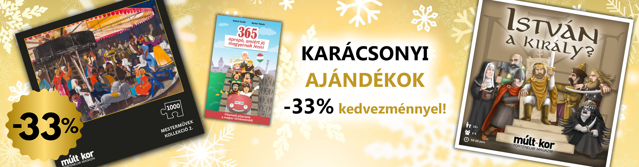 -33% karácsonyi kedvezmény