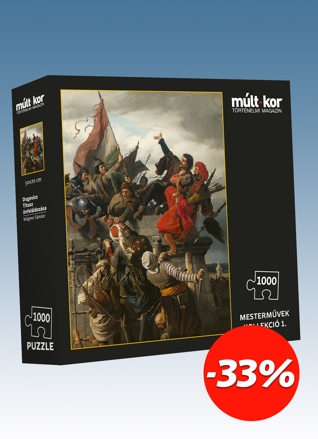 Dugovics Titusz önfeláldozása PUZZLE 1000 