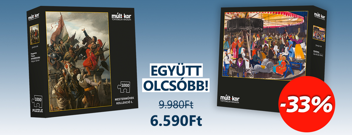 <p><strong>Ingyenes szállítás 15.000 Ft feletti megrendelések esetén MPL csomagautomatába vagy csomagpontra!</strong></p>

<p>A csomag a Múlt-kor Mesterművek Kollekció első és második 1000 db-os PUZZLE kiadványait tartalmazza.</p>

